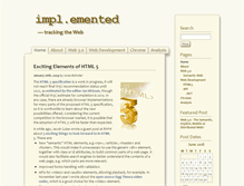 Tablet Screenshot of impl.emented.com